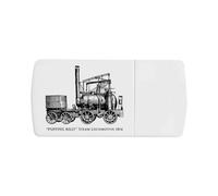 Azeeda 'Puffing Billy Locomotive' Pill Box with Splitter (PI00044838)