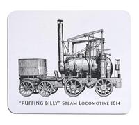 Azeeda 'Puffing Billy Steam Locomotive' Mouse Mat/Desk Pad (MO00047950)