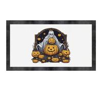 Azeeda 'Pumpkins & Ghost' Pet Feeding Mat (PM00039111)