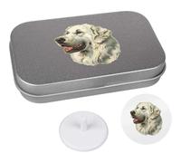 Azeeda 'Pyrenean Mountain Dog' Golf Markers Gift Set (GO00078540)