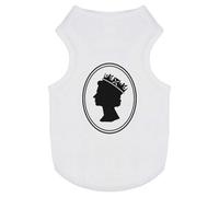 Azeeda 'Queen Elizabeth II' Pet Dog/Cat T-Shirt, M (PT00100298)
