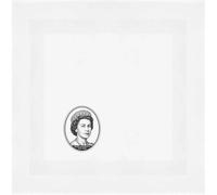 Azeeda 'Queen Elizabeth The Second' Cotton Napkin/Dinner Cloth (NK00052875)
