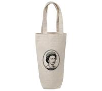 Azeeda 'Queen Elizabeth The Second' Cotton Wine Bottle Gift/Travel Bag (BL00051402)