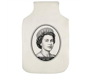 Azeeda 'Queen Elizabeth The Second' Hot Water Bottle Cover (HW00051335)