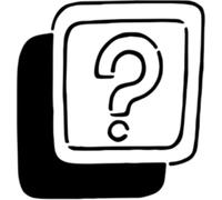 Azeeda 'Question Mark Sign' Reusable Stencil - Durable Decorative Template for Painting and Spraying on Walls, Tiles, Wood, Fabric & Craft Projects - S (A6) (WS00064892)