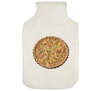 Azeeda 'Quiche Top View' Hot Water Bottle Cover (HW00049443)
