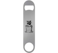 Azeeda 'Raccoon in Trash Can' Bar Blade Bottle Opener (BR00023991)