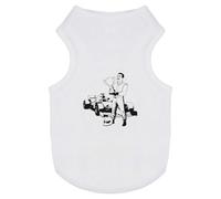 Azeeda 'Racer Celebrating Victory' Pet Dog/Cat T-Shirt, XS (PT00159732)