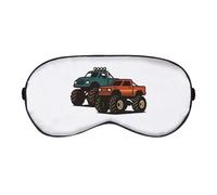Azeeda 'Racing Monster Trucks' Sleep/Travel Eye Mask (EY00031233)