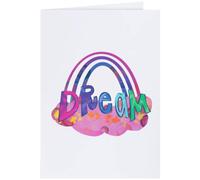 Azeeda 'Rainbow Dream' Greeting Card - A4 (GC00100074)