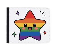 Azeeda 'Rainbow Star' Slim Wallet/Cardholder (WL00039909)