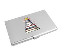 Azeeda 'Rat King with Books' Metal Business Card Holder (CH00056950)