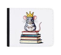 Azeeda 'Rat King with Books' Wallet (WL00039575)