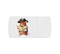 Azeeda 'Rat Pirate with Map' Pill Box with Splitter (PI00044719)