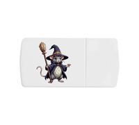 Azeeda 'Rat Witch' Pill Box with Tablet Splitter (PI00044694)