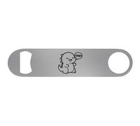 Azeeda 'Rawr Cute Dinosaur' Bar Blade Bottle Opener (BR00022879)
