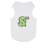 Azeeda 'Rawr Cute Dinosaur' Pet Dog/Cat T-Shirt, XS (PT00168852)