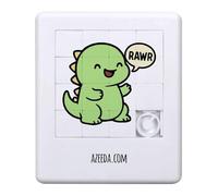 Azeeda 'Rawr Cute Dinosaur' Sliding Puzzle (PZ00040206)
