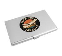 Azeeda 'Ready for Takeoff' Business Card Holder/Credit Card Wallet (CH00049025)