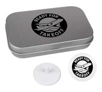 Azeeda 'Ready For Takeoff' Golf Markers Gift Set (GO00084067)