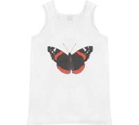 Azeeda 'Red Admiral Butterfly' Adult Vest - White, XL (AV00019716)