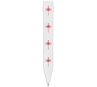 Azeeda 'Red Chinese Knotting' Flat Magnetic Pen (MP00039743)