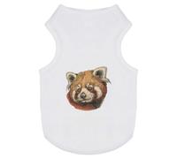 Azeeda 'Red Panda Portrait' Pet Dog/Cat T-Shirt, L (PT00163243)