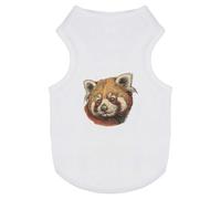 Azeeda 'Red Panda Portrait' Pet Dog/Cat T-Shirt, M (PT00163242)