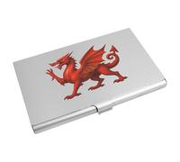 Azeeda 'Red Welsh Dragon' Business Card Holder/Credit Card Wallet (CH00048558)