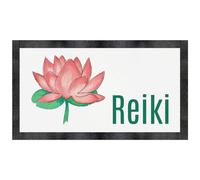Azeeda 'Reiki With Lotus Blossom' Pet Feeding Mat (PM00039127)