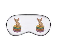 Azeeda 'Relaxed Sphinx Cat' Sleep/Travel Eye Mask (EY00032591)