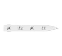 Azeeda 'Resting Guinea Pig' Flat Magnetic Pen (MP00042114) | Fridge / Whiteboard Writing Tool for Notes, Lists and Reminders