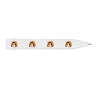 Azeeda 'Resting Guinea Pig' Flat Magnetic Pen (MP00042115) | Fridge / Whiteboard Writing Tool for Notes, Lists and Reminders