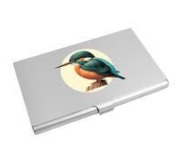 Azeeda 'Resting Kingfisher' Business Card Holder/Credit Card Wallet (CH00045127)