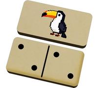 Azeeda 'Retro Art Style Toucan' Domino Set & Box (DM00055004)