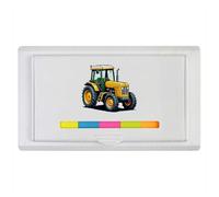 Azeeda 'Retro Art Style Tractor' Sticky Note Ruler Pad (ST00044813)
