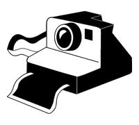 Azeeda 'Retro Vintage Camera' Unmounted Rubber Stamp - for Crafting, Scrapbooking and Card Making - Size A8 (RS00065344)