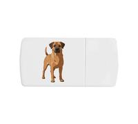 Azeeda 'Rhodesian Ridgeback Dog' Pill Box with Tablet Splitter (PI00041022)