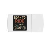 Azeeda 'Ride Lifestyle Design' Pill Box with Tablet Splitter (PI00037314)