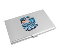 Azeeda 'Ride The Waves' Business Card Holder/Credit Card Wallet (CH00045923)
