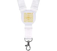 Azeeda 'Risk It for Biscuit' Neck Strap/Lanyard (LY00045857)