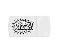 Azeeda 'Rizz! Word' Pill Box with Tablet Splitter (PI00038097)