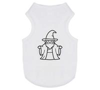 Azeeda 'Robed Wizard' Pet Dog/Cat T-Shirt, XS (PT00178224)
