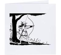 Azeeda 'Robin Hood' Blank Greeting Card (GC00004912)