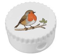 Azeeda 'Robin Red Breast on Branch' Compact Pencil Sharpener (PS00053969)