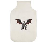 Azeeda 'Robot Dragon' Hot Water Bottle Cover (HW00049014)