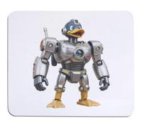 Azeeda 'Robot War Duck' Mouse Mat/Desk Pad (MO00043062)