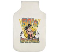 Azeeda 'Rock and Roll Music' Hot Water Bottle Cover (HW00045698)