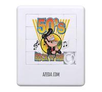 Azeeda 'Rock and Roll Music' Sliding Puzzle (PZ00040767)
