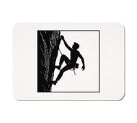 Azeeda 'Rock Climber' Rectangular Fridge Magnet - Decorative Refrigerator & Whiteboard Magnet for Home, Kitchen or Office - 70mm x 49mm (FM00061044)